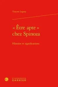Être apte chez Spinoza : histoires et significations