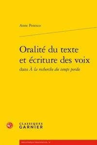 Oralité du texte et écriture des voix dans "À la recherche du temps perdu"