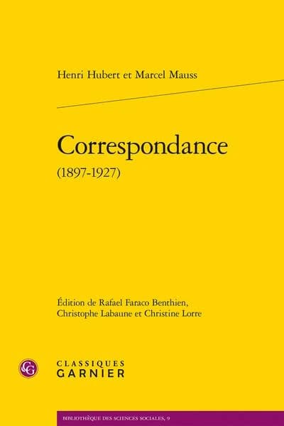Correspondance : 1897-1927