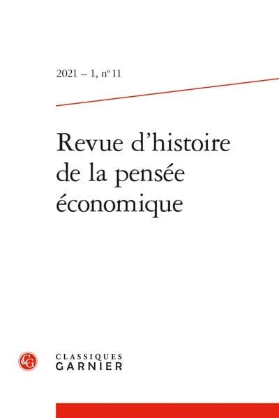Revue d'histoire de la pensée économique n.11 : 2021