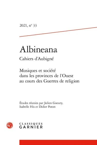 Musiques et société dans les provinces de l'Ouest au cours des guerres de religion