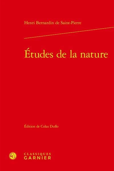 Études de la nature