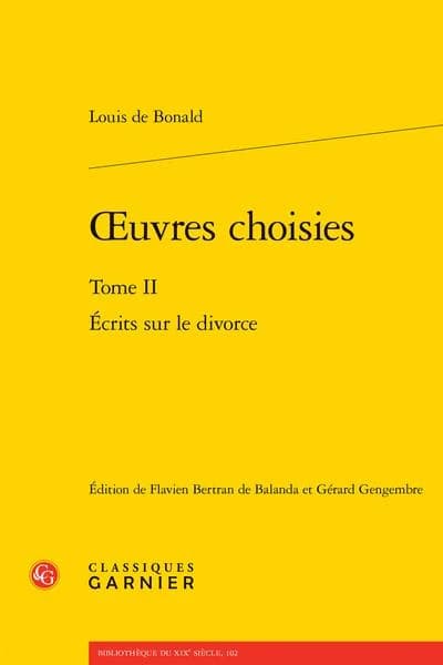Écrits sur le divorce
