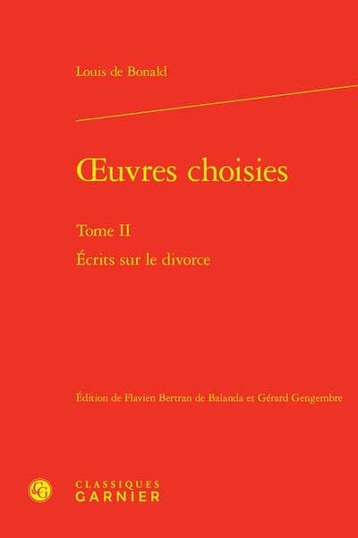Écrits sur le divorce