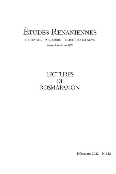 Lectures de Rosmapamon