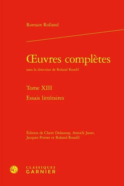 Essais littéraires