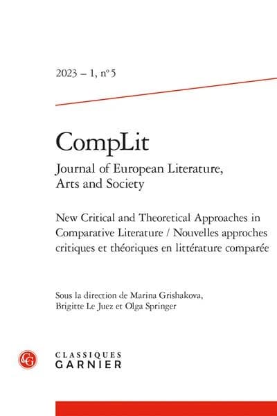 CompLit n.5 : New Critical and Theoretical Approaches in Comparative Literature