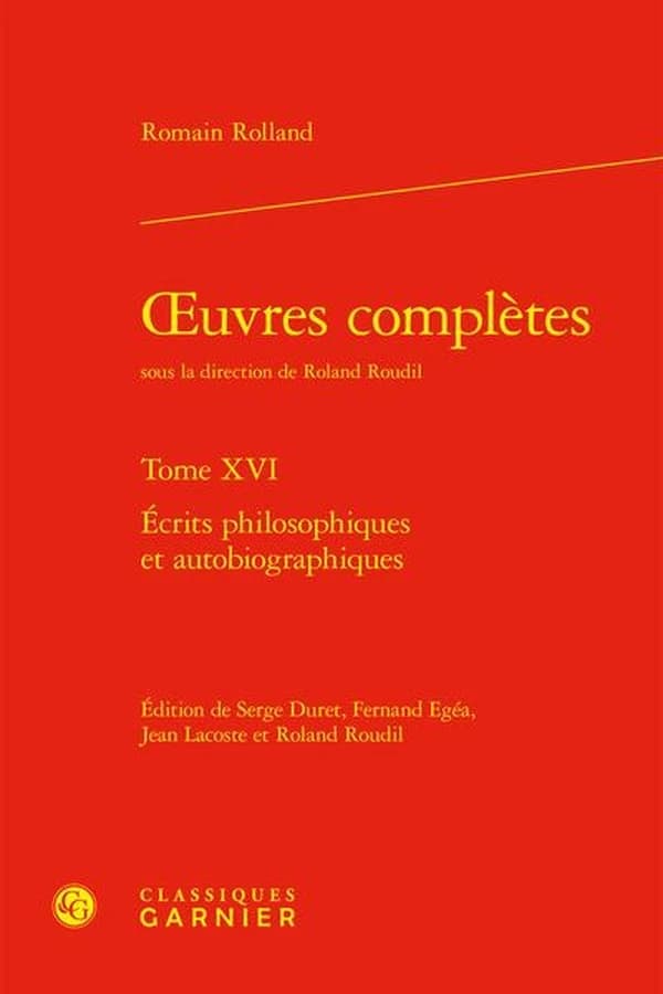 Écrits philosophiques et autobiographiques