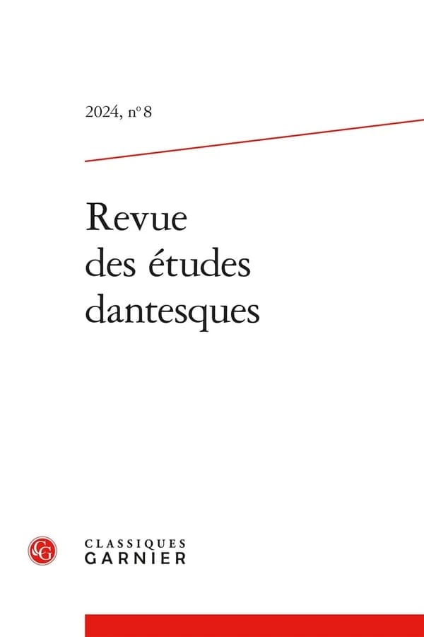 Revue des études dantesques n.8 : Varia