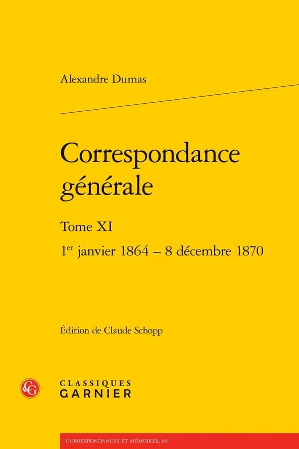 Correspondance générale : 1er janvier 1864-8 décembre 1870. Tome XI