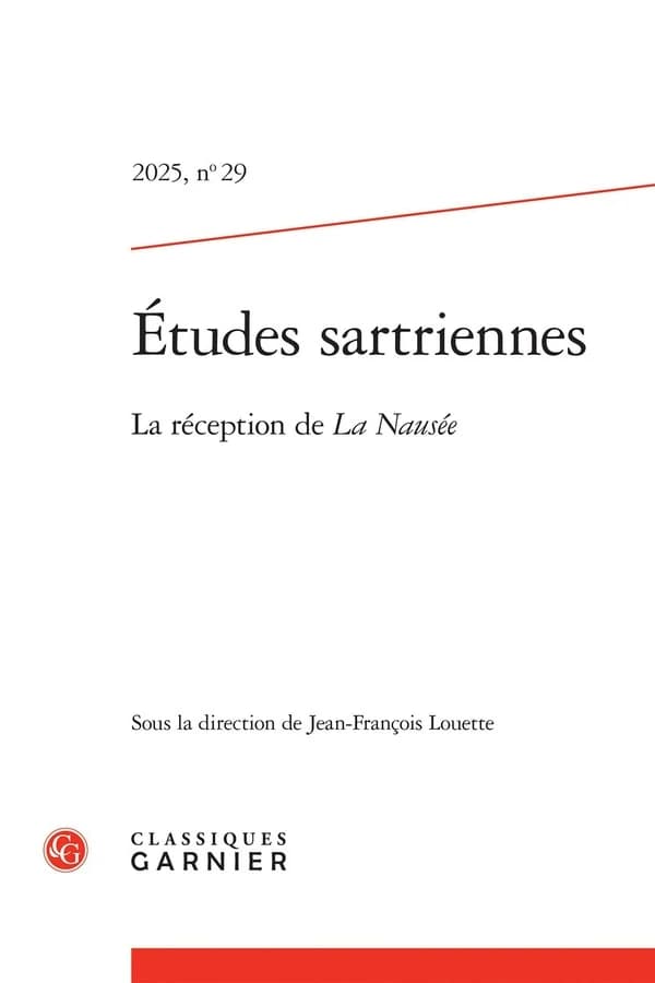 Études sartriennes n.29 : La réception de La Nausée