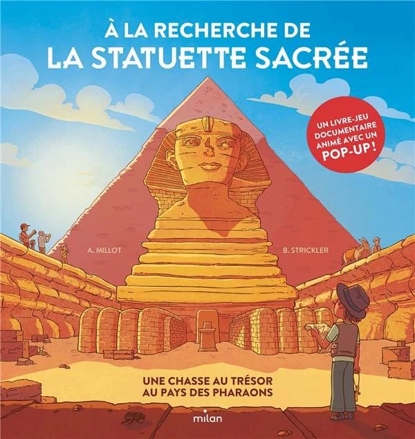 À la recherche de la statuette sacrée : une chasse aux trésors au pays des pharaons
