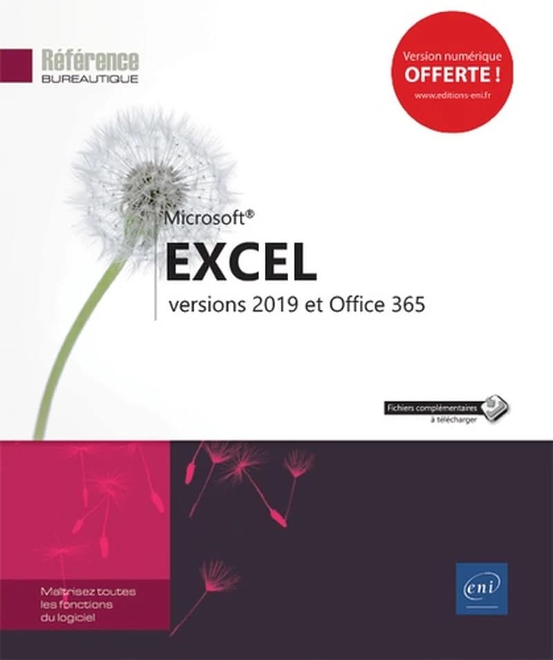 Excel versions 2019 et Office 365