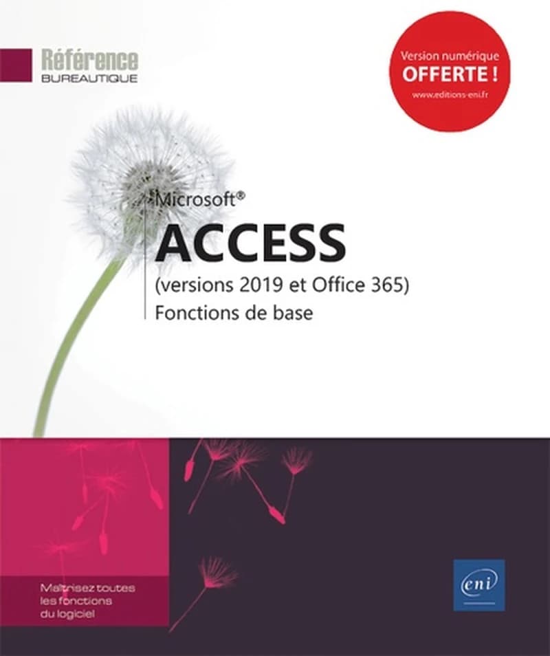 Access : versions 2019 et Office 365 : fonctions de base