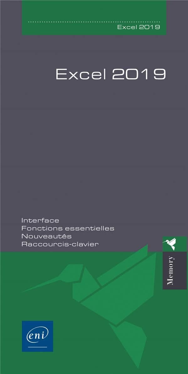 Excel, versions 2019 et Office 365 ; dépliant