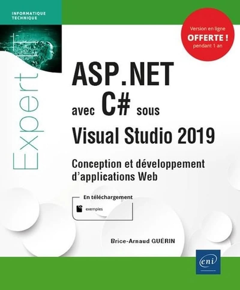 ASP.NET avec C# sous Visual Studio 2019  - Conception et développement d'applications Web