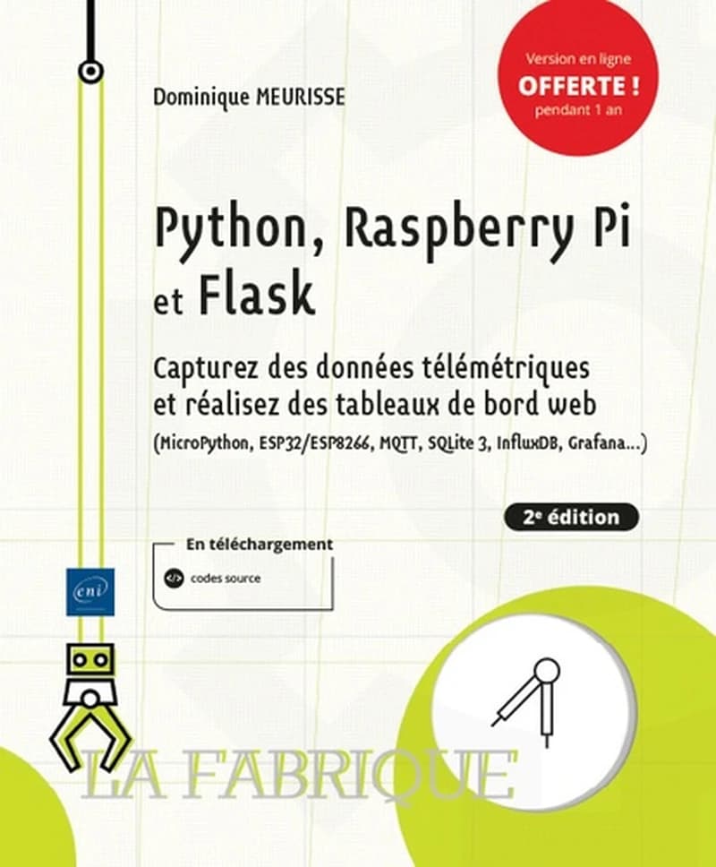 Python, Raspberry Pi et Flask : capturez des données télémétriques et réalisez des tableaux de bord web (microPython, ESP32
