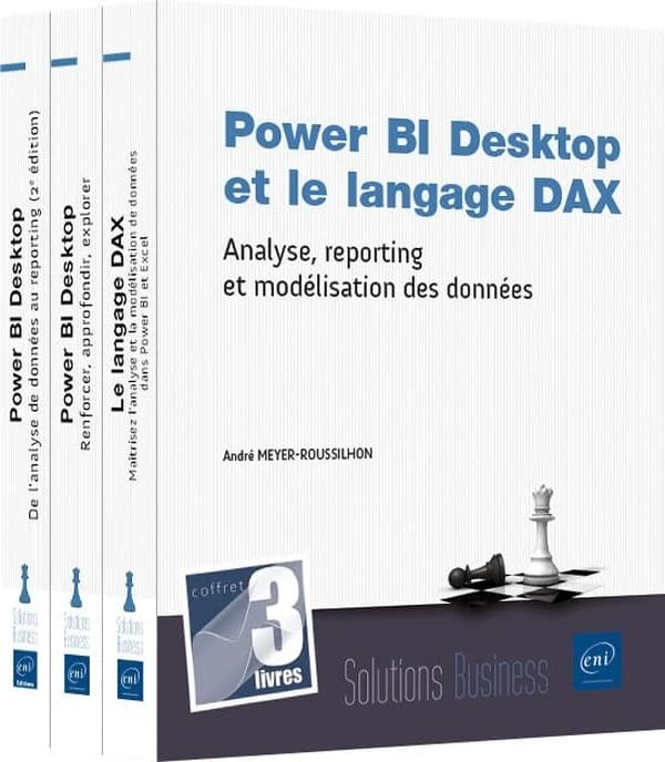 Power Bi Desktop et le langage DAX : analyse, reporting et modélisation des données ; niveau initié à confirmé