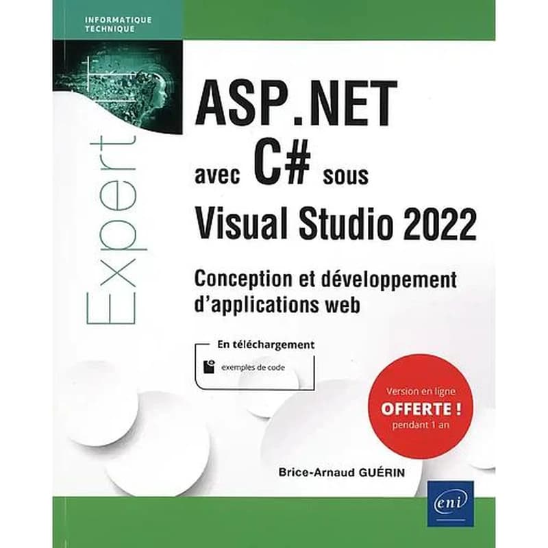 Asp.Net avec C# sous visual studio 2022 : conception et développement d'applications web
