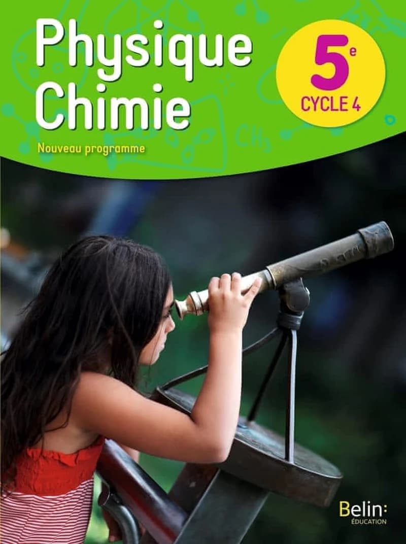 Physique, chimie : 5e, cycle 4 : nouveau programme