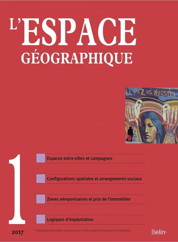 L'ESPACE GEOGRAPHIQUE n.2017