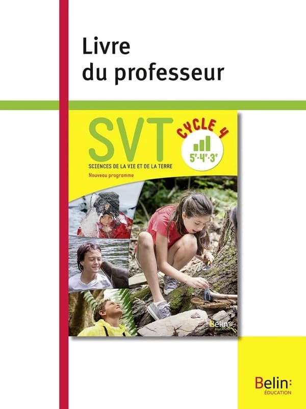 SVT ; cycle 4 ; livre du professeur (édition 2017)