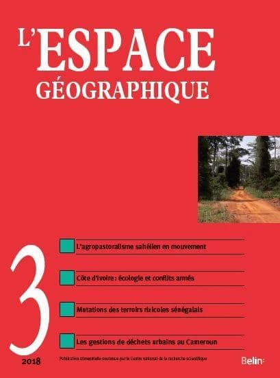 L'Espace géographique n° 3-2018