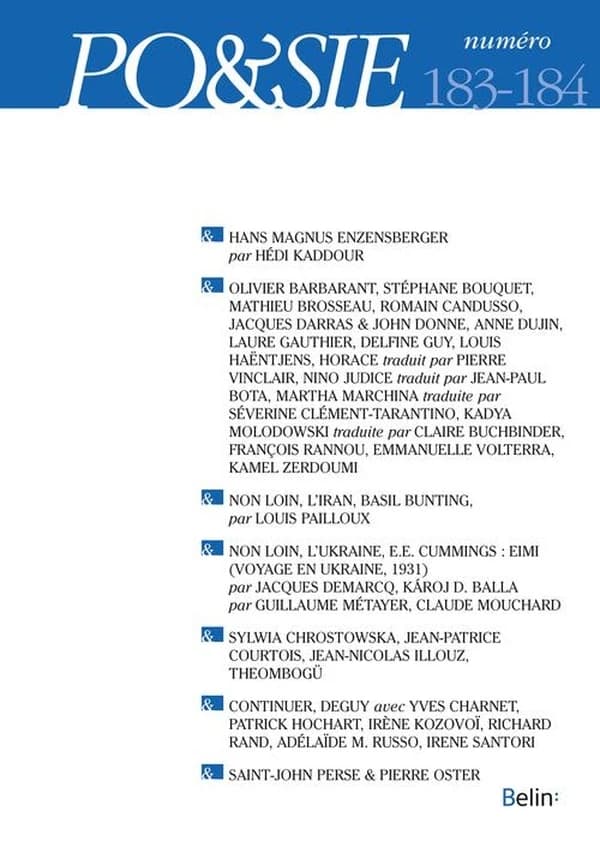 Po&sie 183 (2023-1)