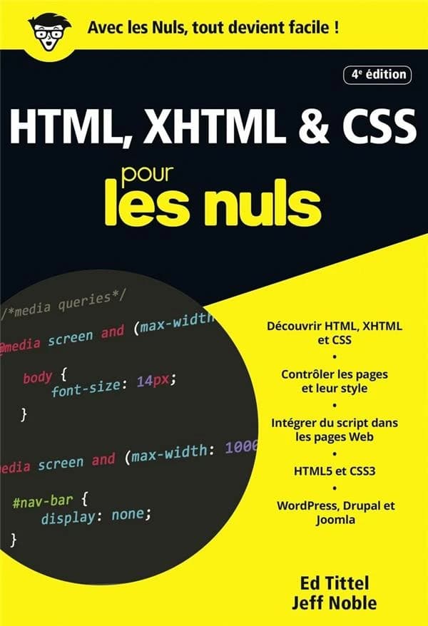 HTML, XHTML & CSS (4e éd.) Ed Tittel et Jeff Noble