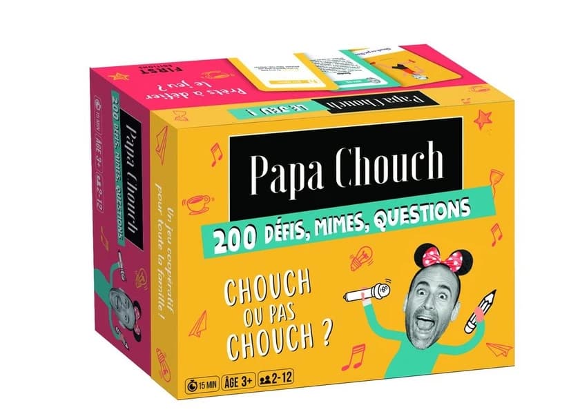 Papa Chouch le jeu : 200 défis, mimes, question
