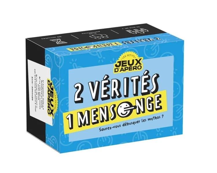 Mini apéro : 2 vérités, 1 mensonge