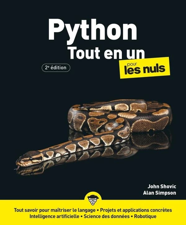 Python tout en un pour les nuls (2e éd.) John Shovic, Alan Simpson