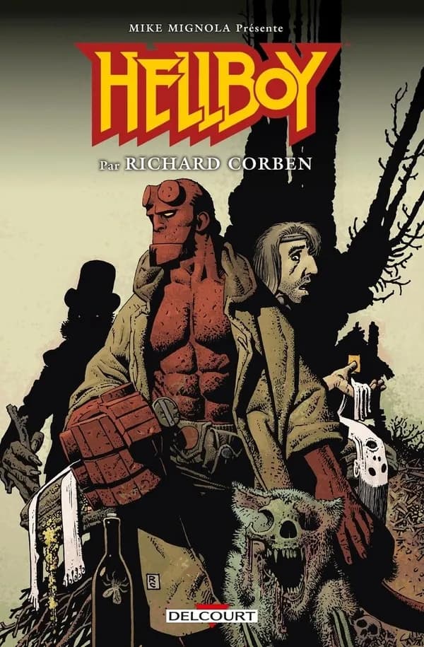 Hellboy (Éd. intégrale spéciale Richard Corben) scénario, Mike Mignola, Scott Allie ; dessin, Richard Corben, Mike Mignola ; couleur, Dave Stewart