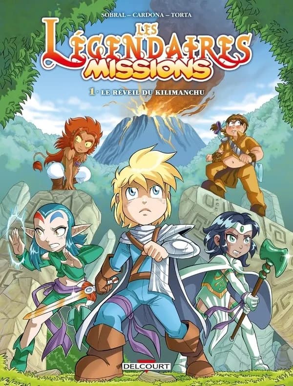 Le réveil du Kilimanchu : d'après la série animée "Les légendaires"...