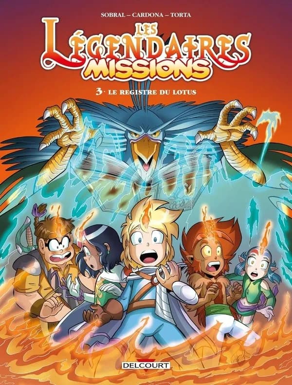 Le registre du lotus : d'après la série animée "Les légendaires"...