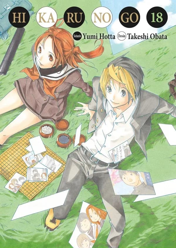 Hikaru no go. 18 (Éd. de luxe) scénario, Yumi Hotta ; dessin, Takeshi Obata