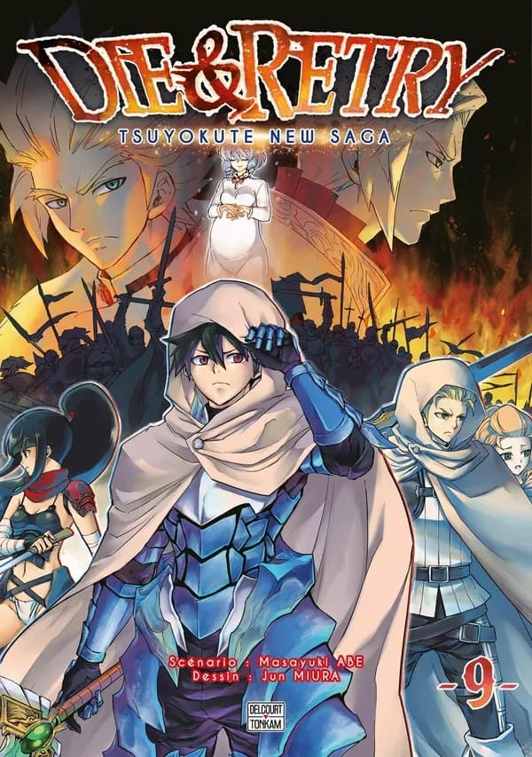 Die & retry : tsuyokute new saga. 9
