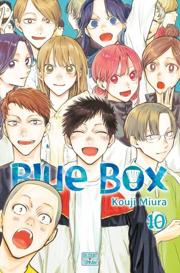 Blue box. 10