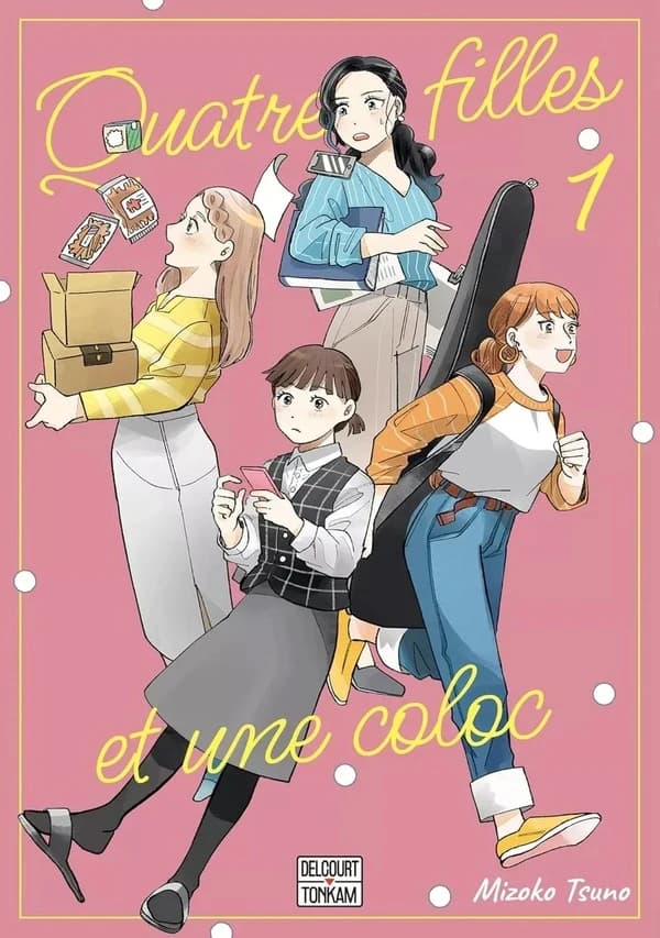 Quatre filles et une coloc Tome 1
