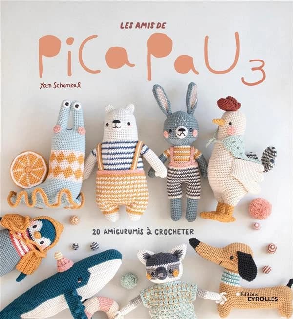 Les amis de Pica Pau : 20 amigurumis à crocheter. 3