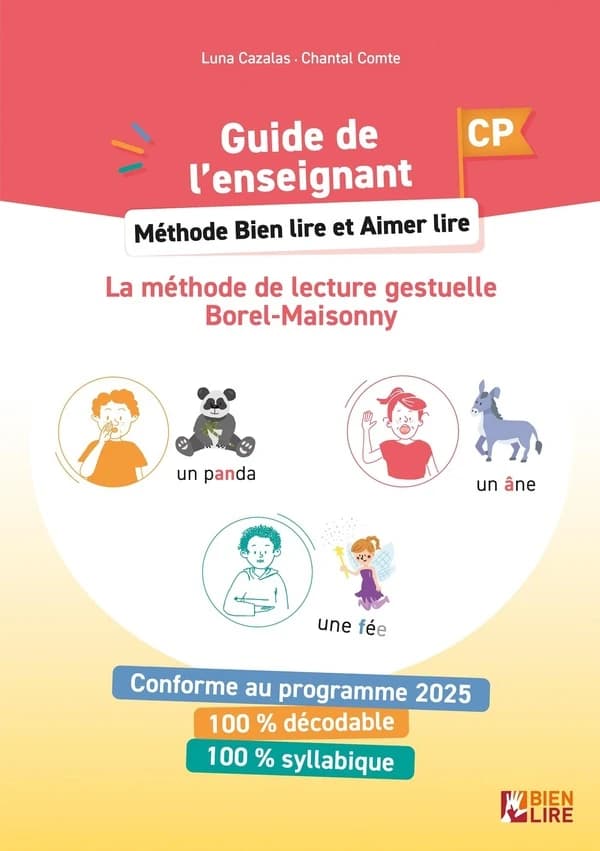 Guide de l'enseignant de la méthode Bien lire et Aimer lire ; CP