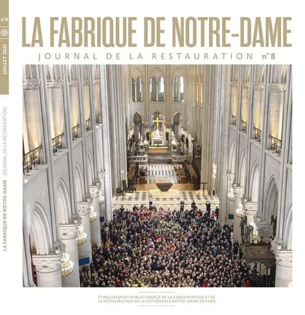 Connaissance des arts Hors-Série : La fabrique de Notre-Dame : Journal de la restauration Tome 8
