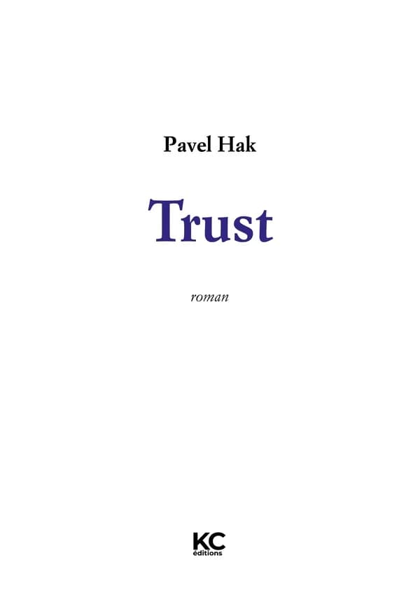 Trust : roman