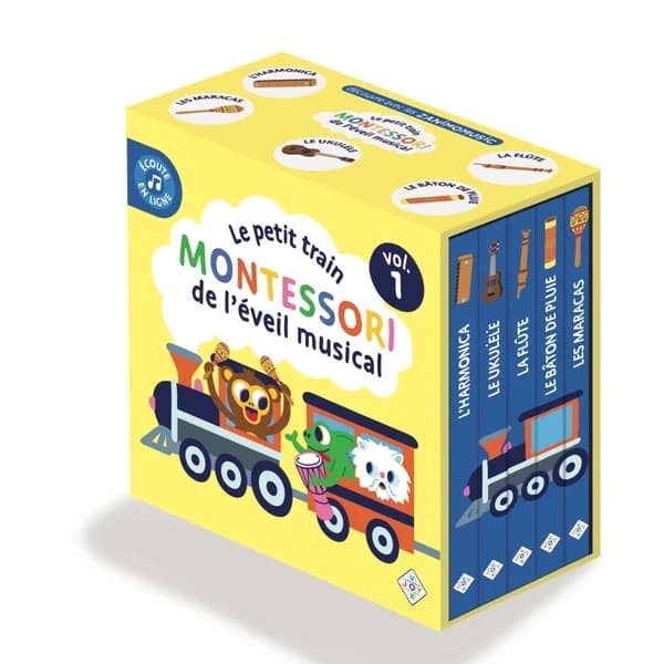 Zanimomusic : Le petit train montessori de l'éveil musical Tome 1
