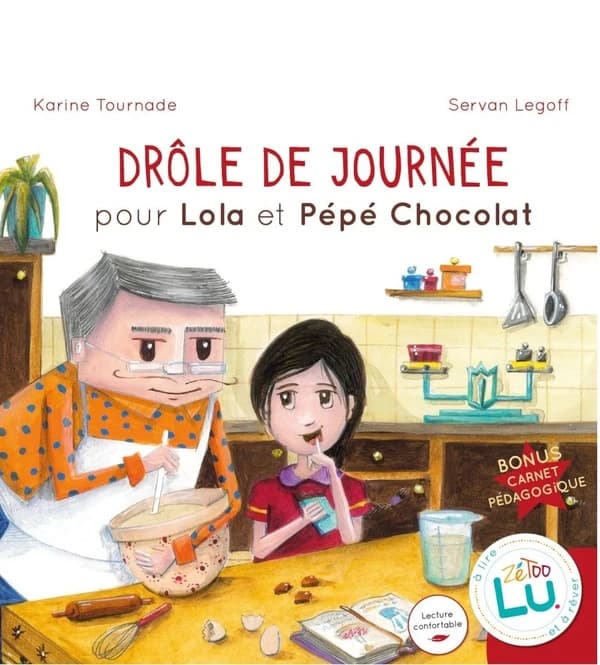 Drôle de journée pour Lola et pépé Chocolat