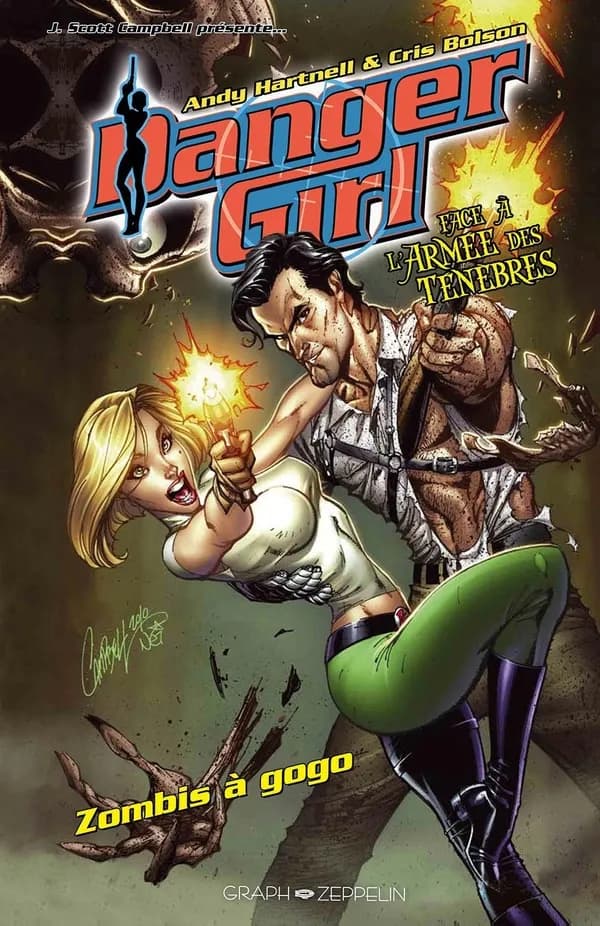 Danger girl face à l'armée des ténèbres