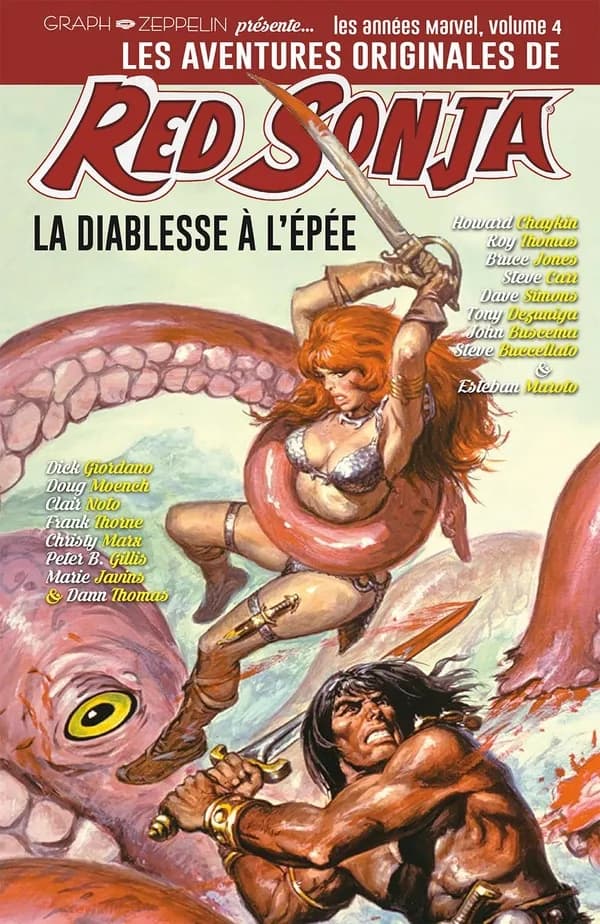 Les aventures originales de Red Sonja : les années Marvel. Volume 4, 1975-1995