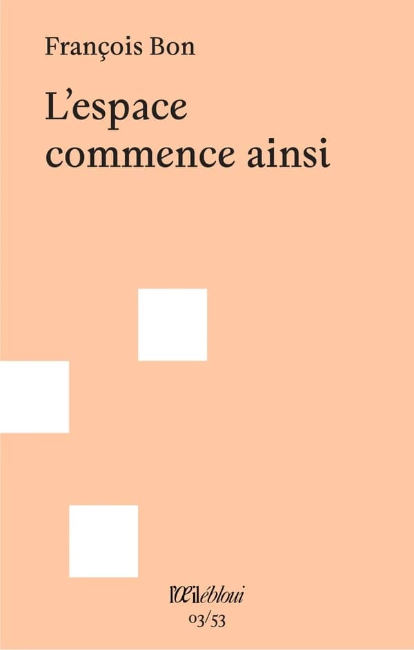 L'espace commence ainsi : notes sur "Espèces d'espaces"