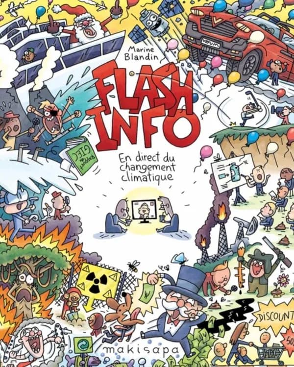 Flash info : en direct du changement climatique