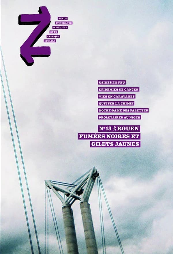 Rouen : Fumées noires et gilets jaunes